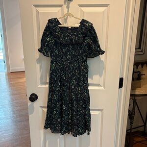 Ivy City Co Dark Floral Dress